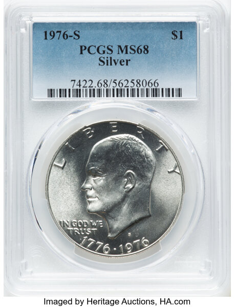 1976-S $1  Silver MS thumbnail 4