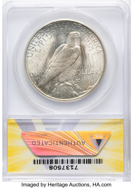 1923-S $1  Pitted Reverse, VAM-1C MS thumbnail 10