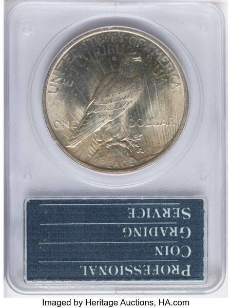1924 $1 MS63 thumbnail 4