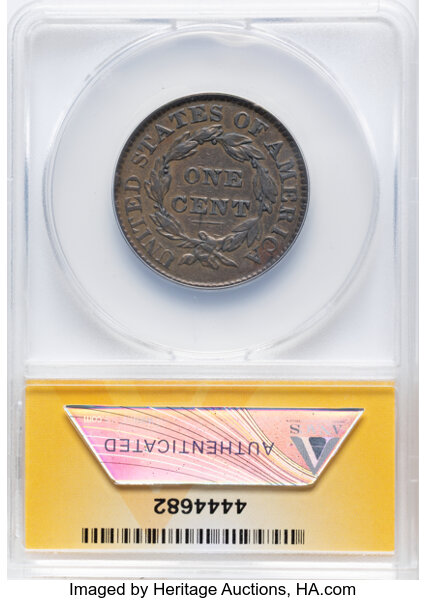 1830 1c Large Letters, N-4 MS BN thumbnail 3