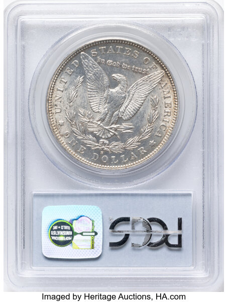 1888-S $1 AU55 thumbnail 2