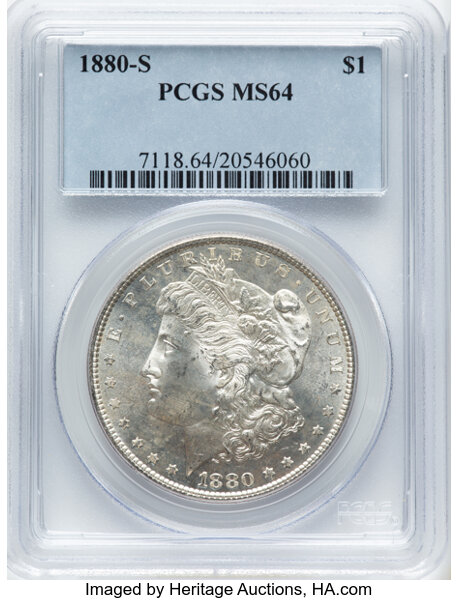 1880-S $1  Doubled Date, VAM-63  MS thumbnail 4