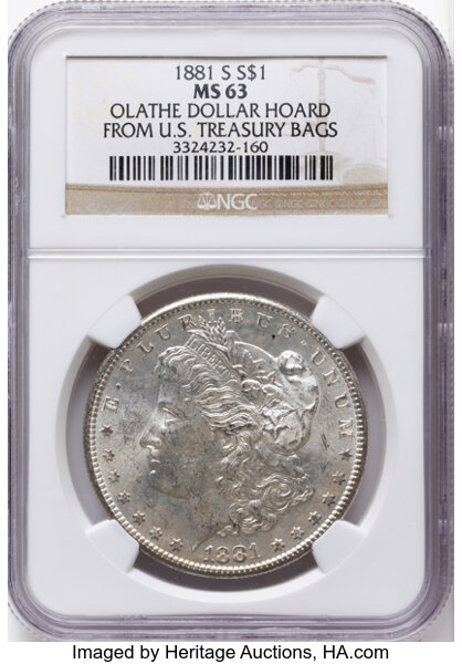 1881-S $1  Die Chip Wing, VAM-92A MS thumbnail 7