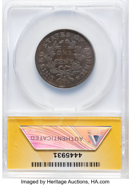 1802 1c Normal Reverse, S-233  MS BN thumbnail 3