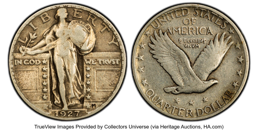 1927-S 25c MS thumbnail 5