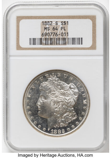 1882-S $1  MS PL thumbnail 3