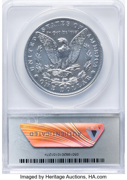 2021-(CC) S$1 Morgan, Privy Mark, 100th Anniversary MS70 thumbnail 8