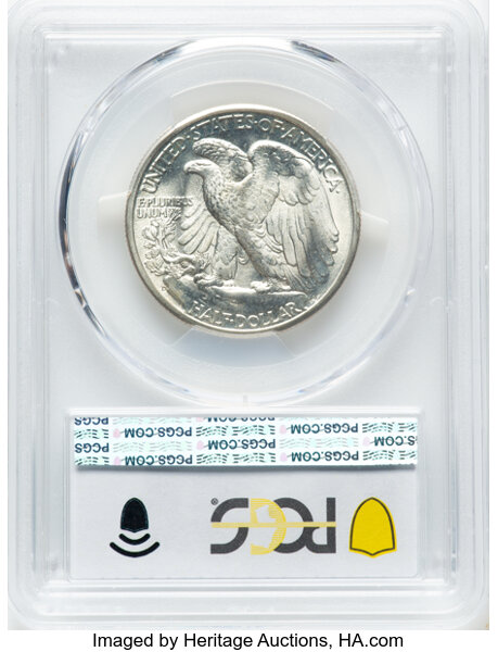 1944-D 50c MS66 thumbnail 8