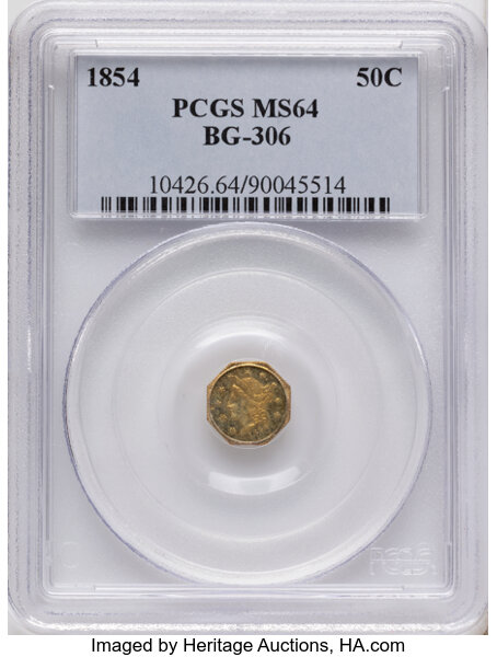 1854 50c BG-306 MS thumbnail 2