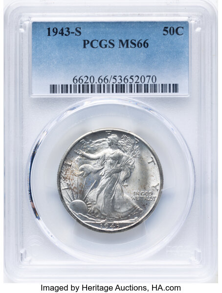 1943-S 50c MS thumbnail 3