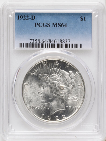 1922-D $1  Tripled Reverse, VAM-7B MS thumbnail 2