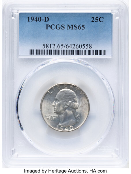 1940-D/D 25c Repunched Mintmark, FS-502 MS thumbnail 11