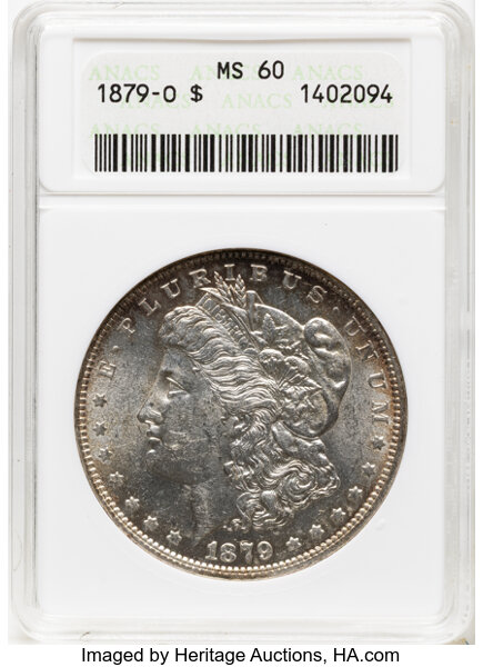 1879-O $1  GSA Hoard, Soft Package MS thumbnail 3