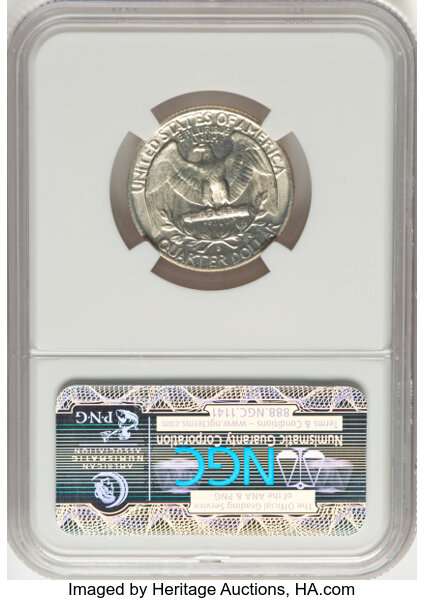 1956-D/D 25c Repunched Mintmark, FS-501 MS thumbnail 3