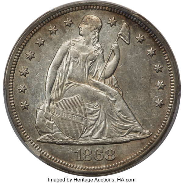 1868 $1  MS PL thumbnail 2