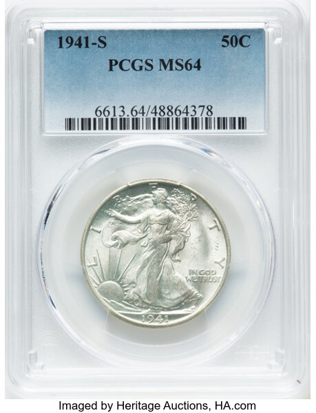 1941-S 50c MS thumbnail 5
