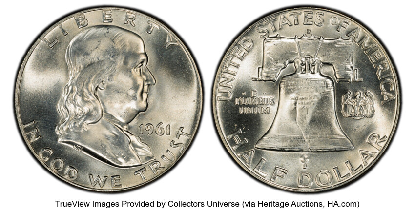1961-D 50c MS FBL thumbnail 4