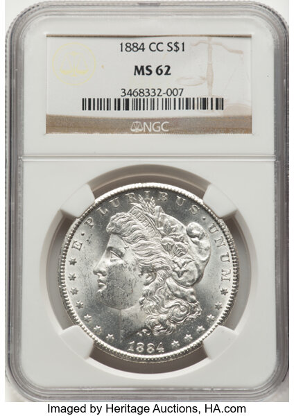 1884-CC $1  Doubled 18, VAM-6 MS thumbnail 3