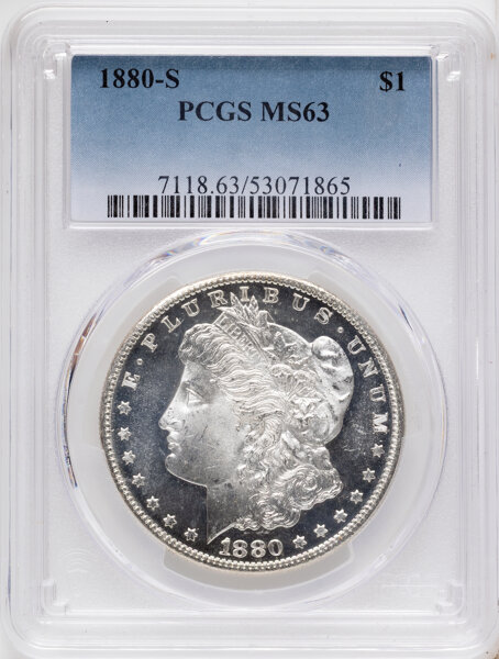 1880-S $1  Doubled Date, VAM-63  MS thumbnail 2
