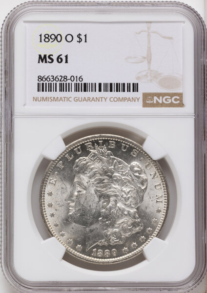 1890-O $1  Die Cud AMERICA, VAM-4D MS thumbnail 2