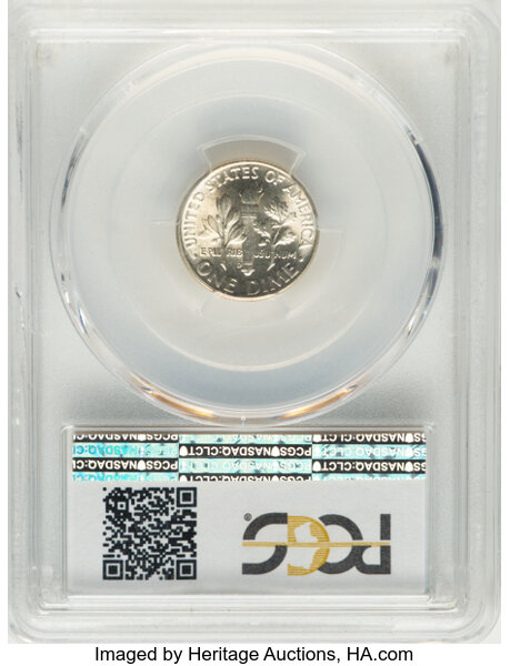1946-D/D 10c Repunched Mintmark, FS-503 MS FB MS67 FB thumbnail 24