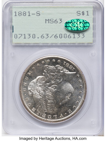 1881-S $1  Die Chip Wing, VAM-92A MS thumbnail 10