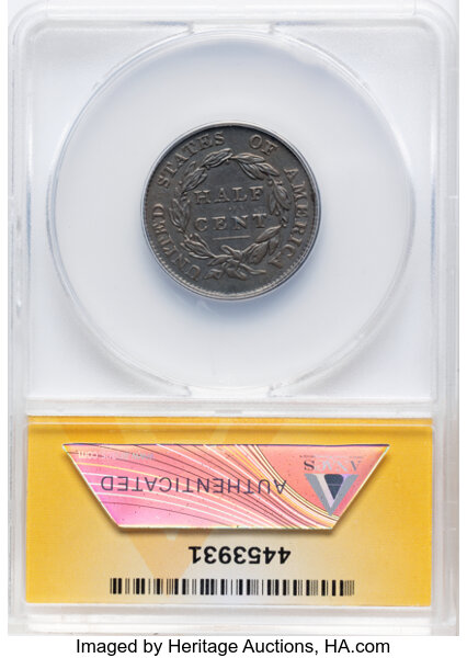 1826 1/2c C-1 MS BN thumbnail 12