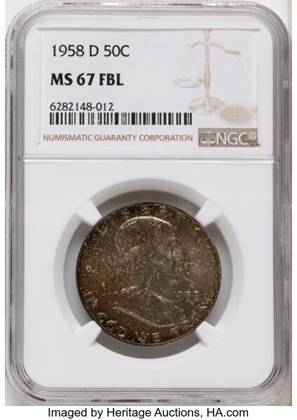 1958-D 50c MS FBL thumbnail 4