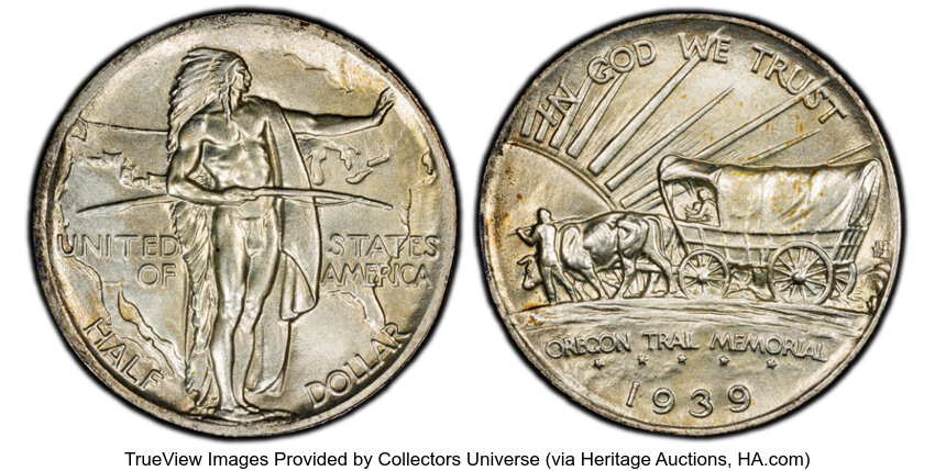 1939 50c Oregon Trail MS thumbnail 3