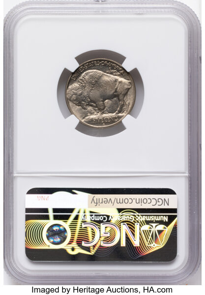 1913-D 5c Buffalo, Type 1 MS65 thumbnail 2