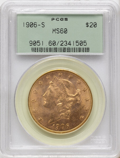 1906-S $20  MS PL thumbnail 2