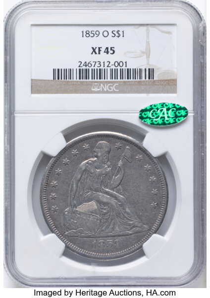 1859-O $1  MS thumbnail 3