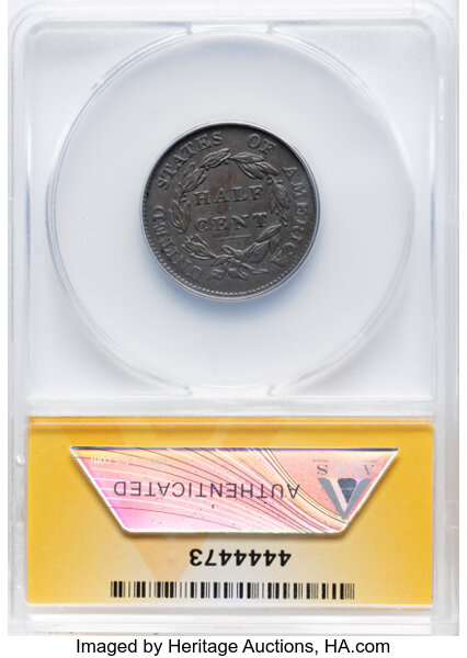 1826 1/2c C-1 MS BN thumbnail 11
