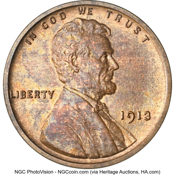 1913 1c Matte Finish PR RB thumbnail 3