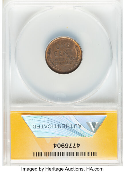 1909-S VDB 1c MS BN AU53 BN CAC thumbnail 2