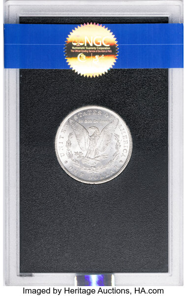 1884-CC $1  GSA Hoard, Hard package MS63 CAC thumbnail 6