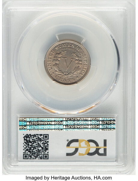 1912-D 5c MS64 CAC thumbnail 2