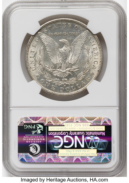 1889-S $1 AU58 CAC thumbnail 4