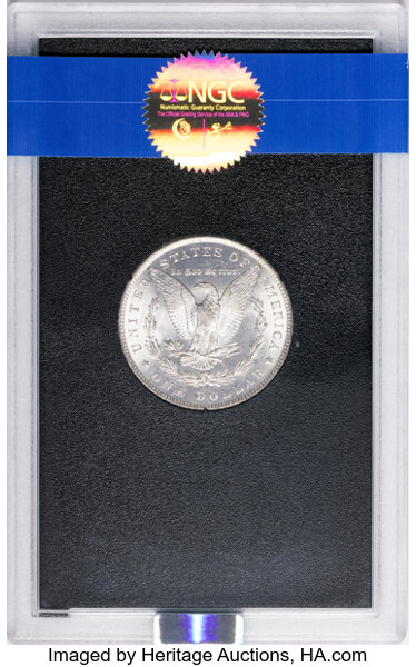 1882-CC $1  GSA Hoard, Hard package MS63 CAC thumbnail 6