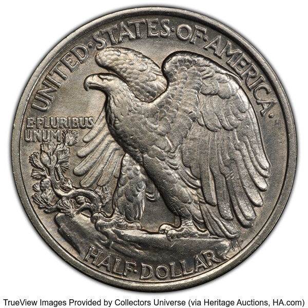 1918 50c AU55 thumbnail 2
