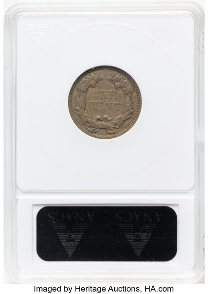 1857 1c Flying Eagle, FS-901, S-8 MS thumbnail 4