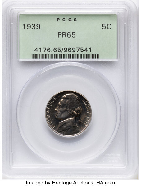 1939 5c Reverse of 1938 PR thumbnail 2