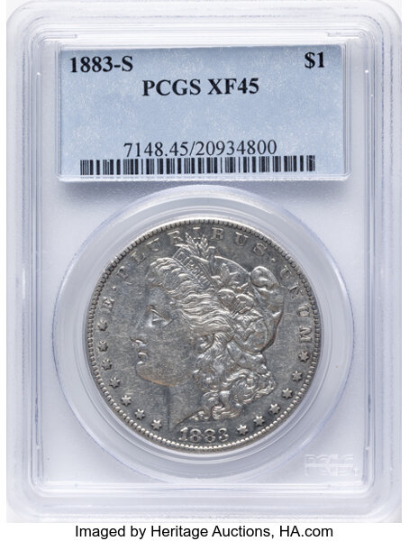 1883-S $1  MS thumbnail 3