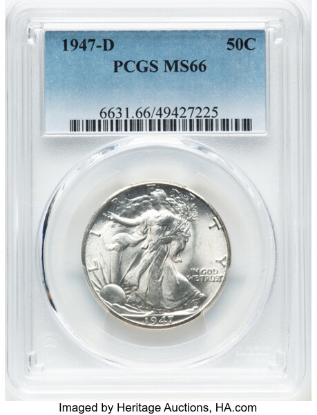 1947-D 50c MS thumbnail 5
