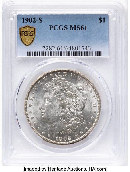 1902-S $1 MS61 CAC thumbnail 2