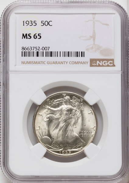 1935 50c MS thumbnail 4