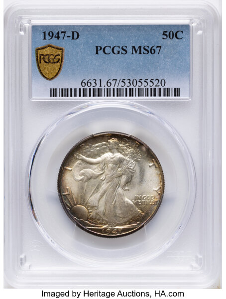 1947-D 50c OGP thumbnail 8