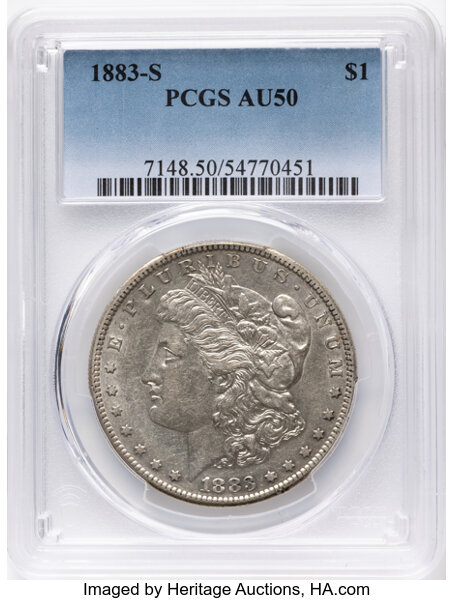 1883-S $1  MS thumbnail 4