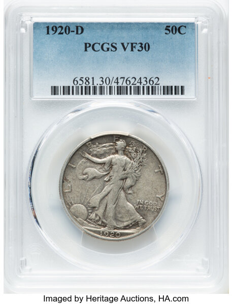 1920-D 50c MS thumbnail 2