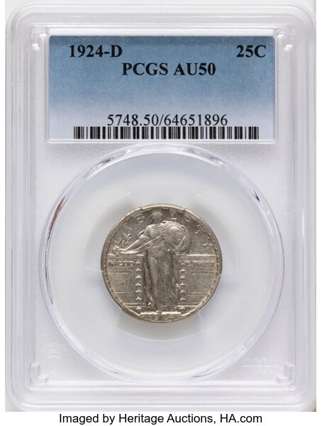 1924-D 25c MS thumbnail 4